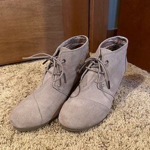 Tan Toms Booties